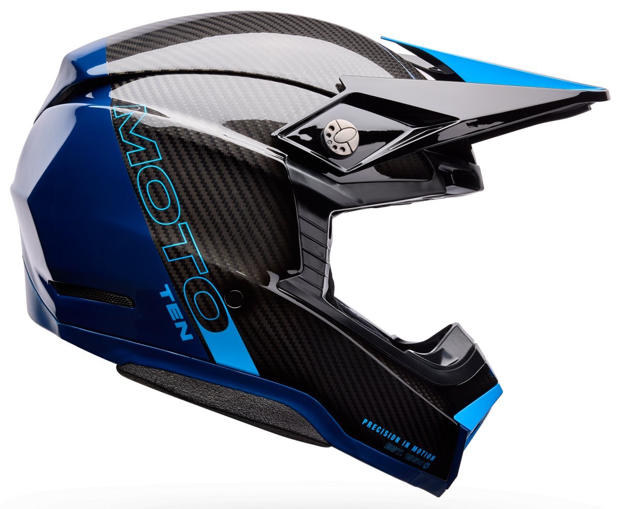 Bell MOTO-10 SPHERICAL HELMET - STRIKE [BLUE]