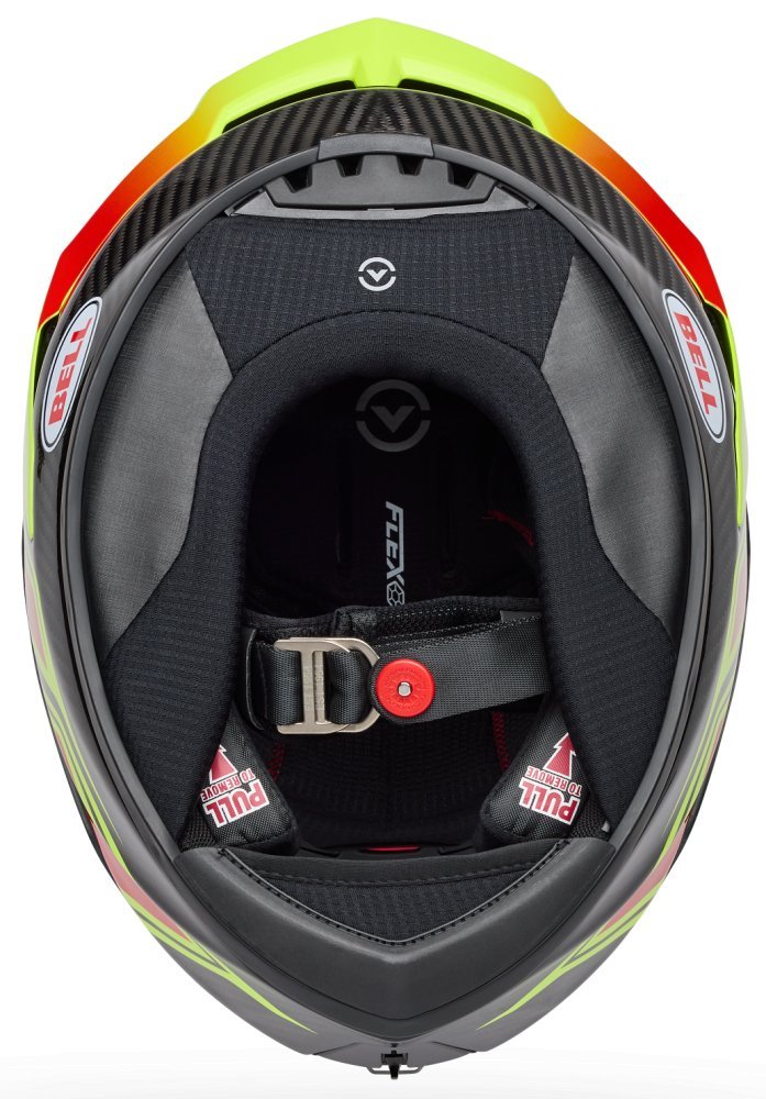 Bell RACESTAR DLX FLEX® HELMET - GRID [YELLOW]