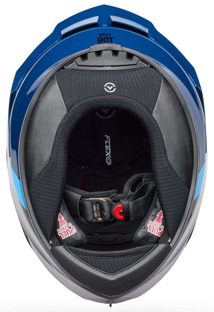 Bell RACESTAR DLX FLEX® HELMET - STRIKE [BLUE]