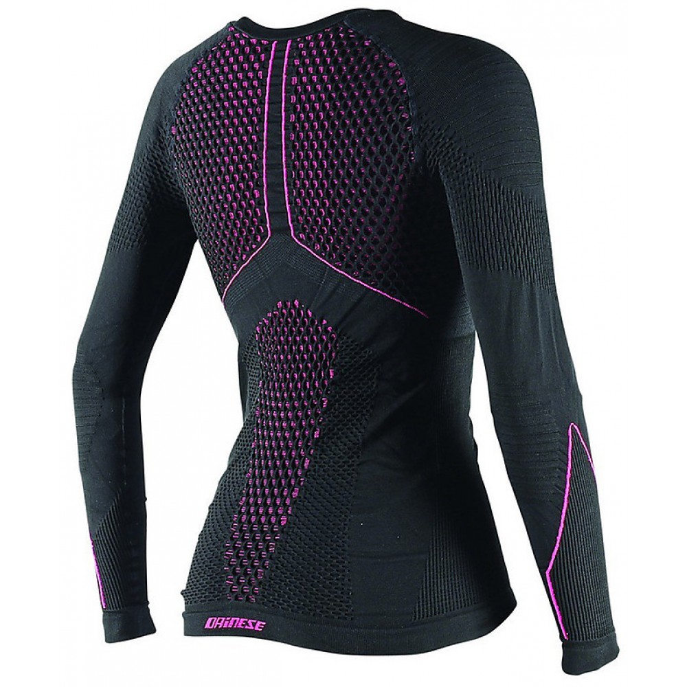 Dainese D-CORE THERMO LADY BLACK/FUCHSIA