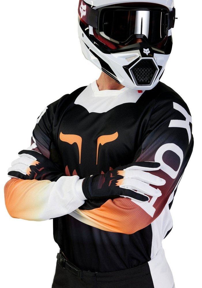 Fox Head 180 JERSEY - FLORA [BLACK]