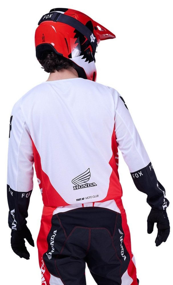 Fox Head 180 JERSEY - HONDA® [FLO RED]