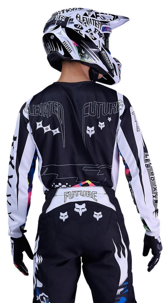 Fox Head 180 JERSEY - IMAGE COSMO [WHITE]