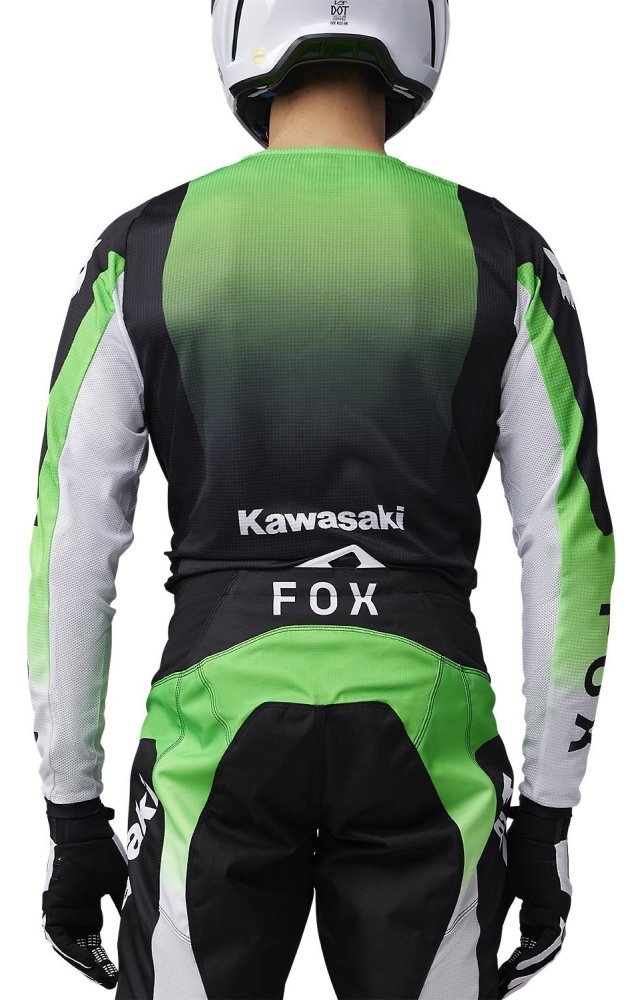 Fox Head 180 JERSEY - KAWASAKI® [FLO GREEN]