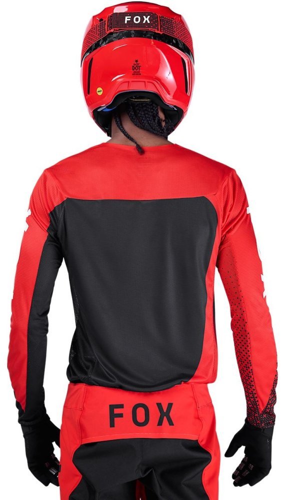 Fox Head FLEXAIR JERSEY - FRACTURE [FLO RED]