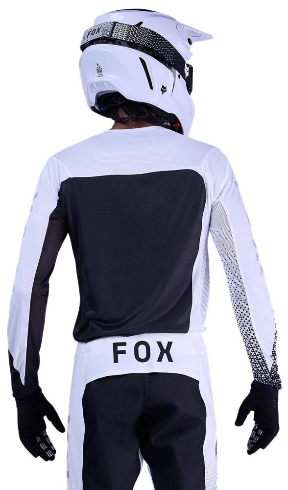 Fox Head FLEXAIR JERSEY - FRACTURE [WHITE]