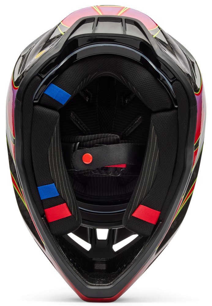 Fox Head V3 RS HELMET - CANVAS [RED]