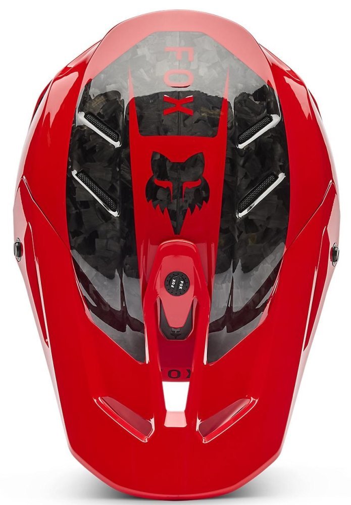 Fox Head V3 RS HELMET - FRACTURE [FLO RED]