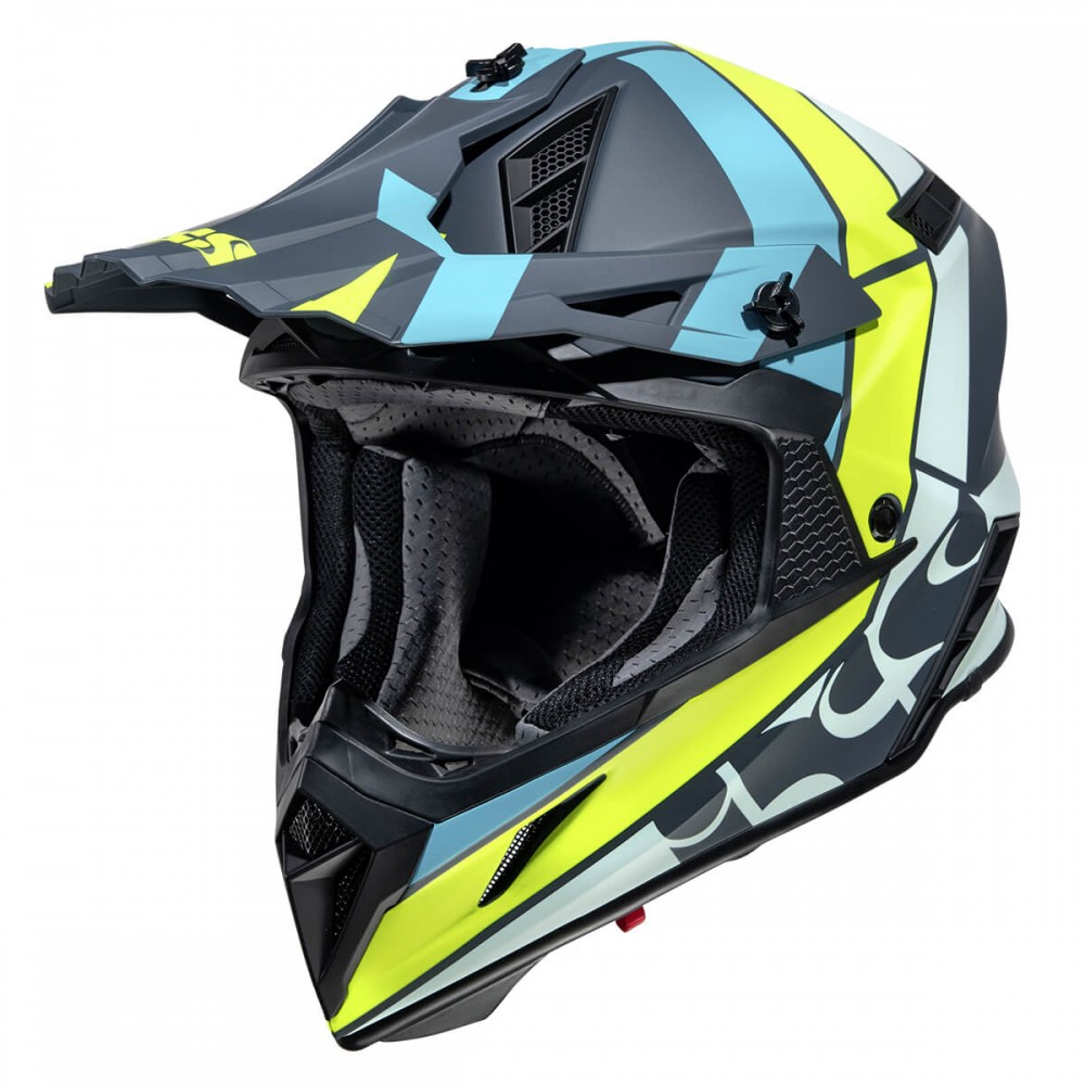 IXS 189 2.0 BLUE/LIME MATT