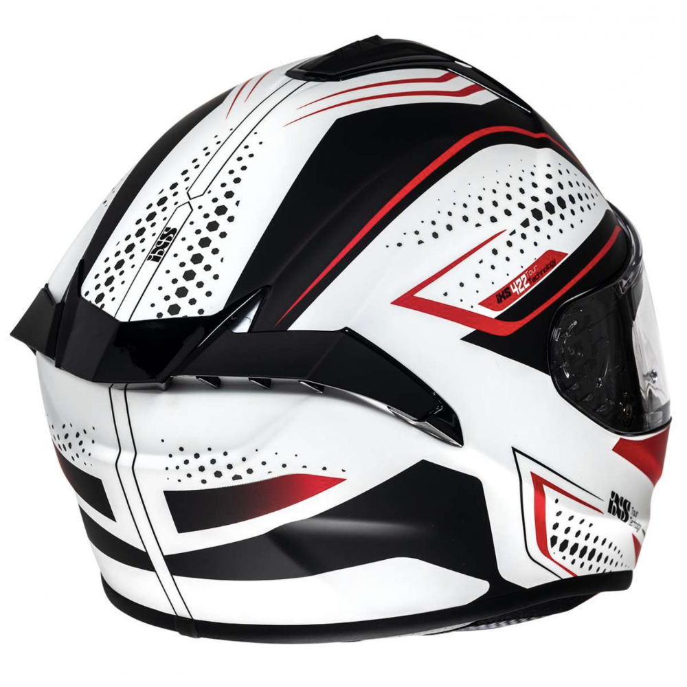 IXS 422 FG 2.2 BLACK RED WHITE MATT W