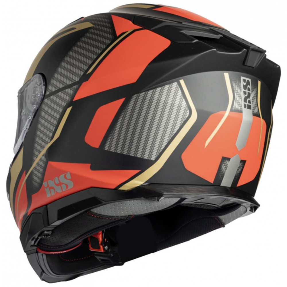 IXS 912 SV 2.0 BLACK RED MATT W