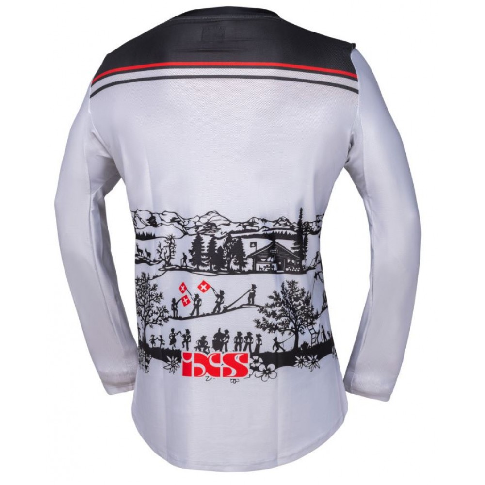 IXS TRIGGER MX 3.0 BLACK RED WHITE W