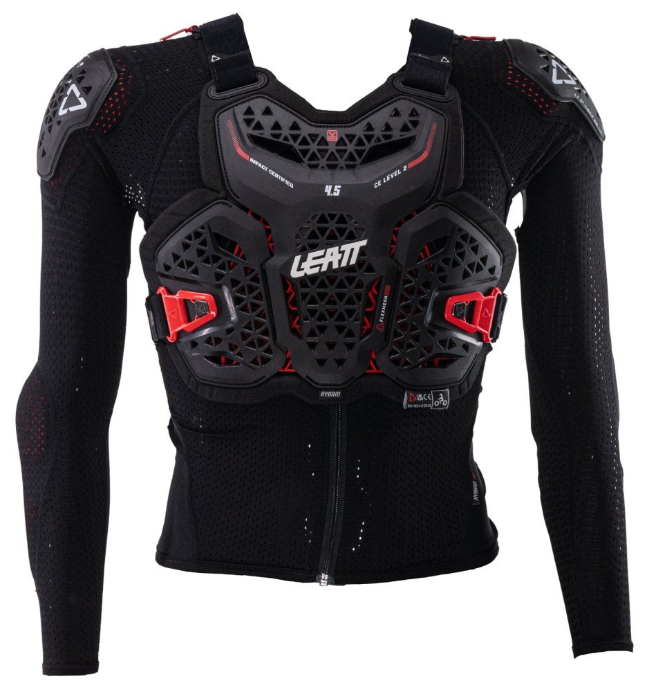 Leatt 4.5 HYBRID JUNIOR BODY PROTECTOR [BLACK]