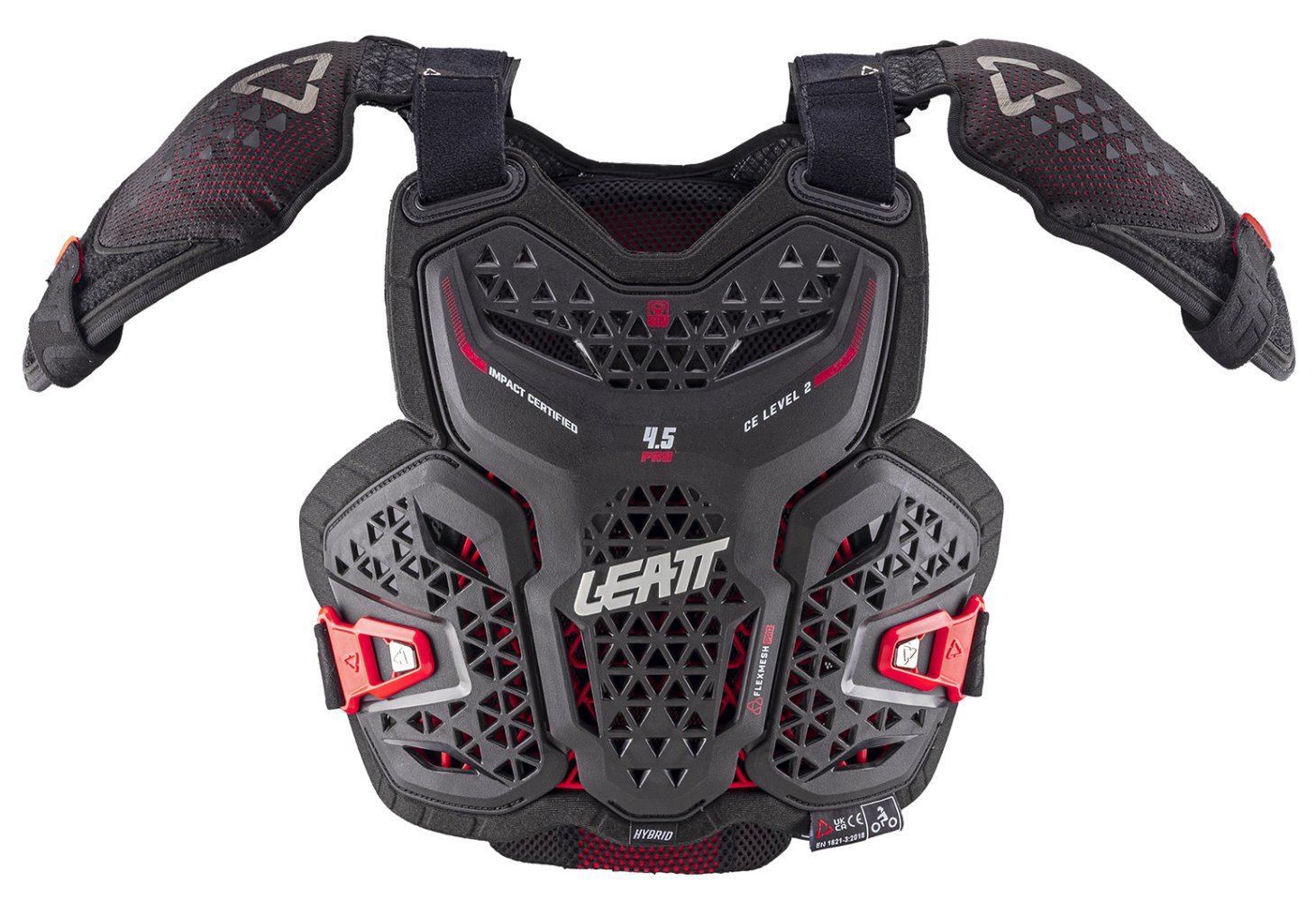 Leatt 4.5 HYBRID PRO JUNIOR CHEST PROTECTOR [BLACK]