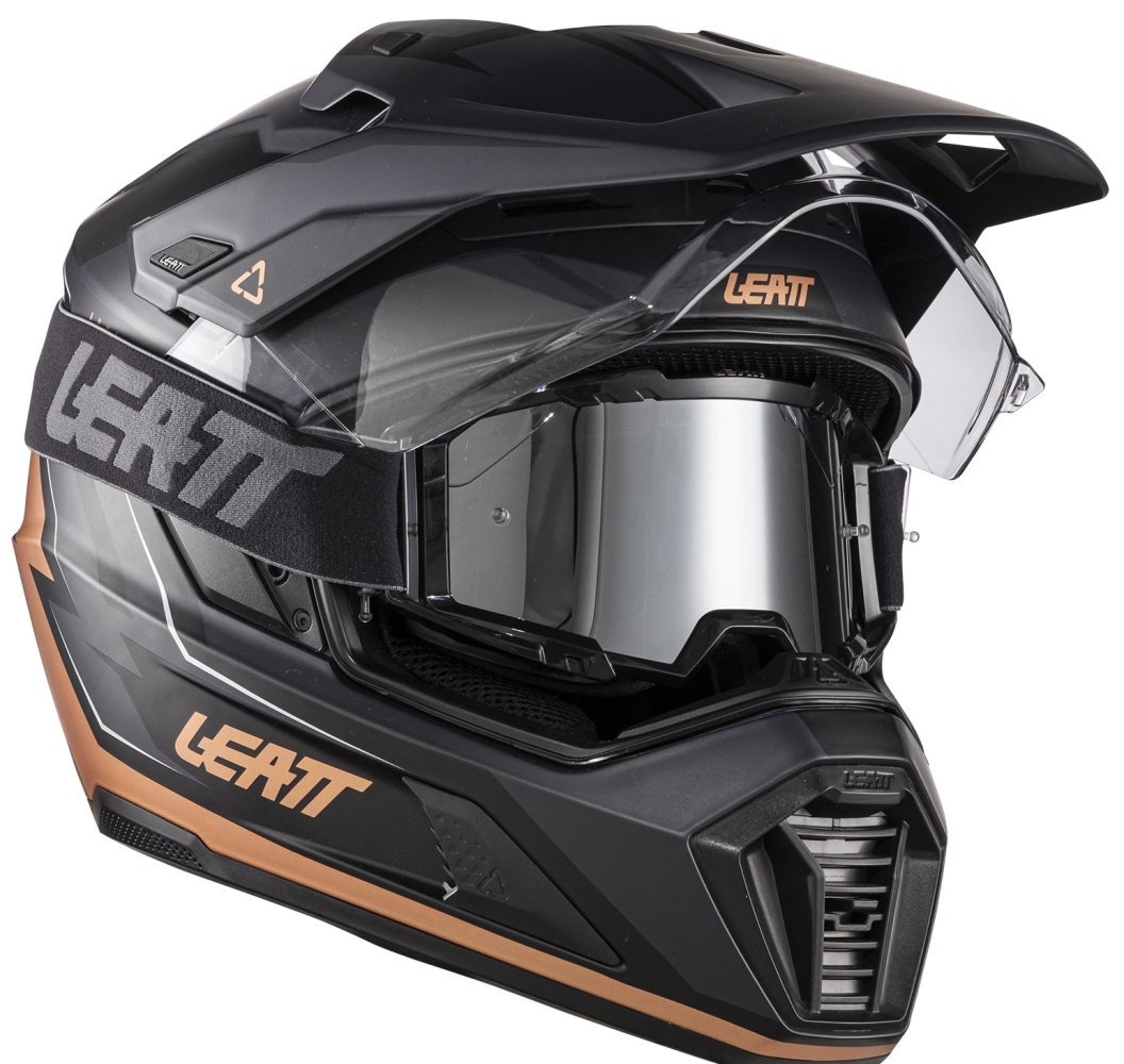 Leatt 7.5 ADVENTURE HELMET + GOGGLE [BRONZE]