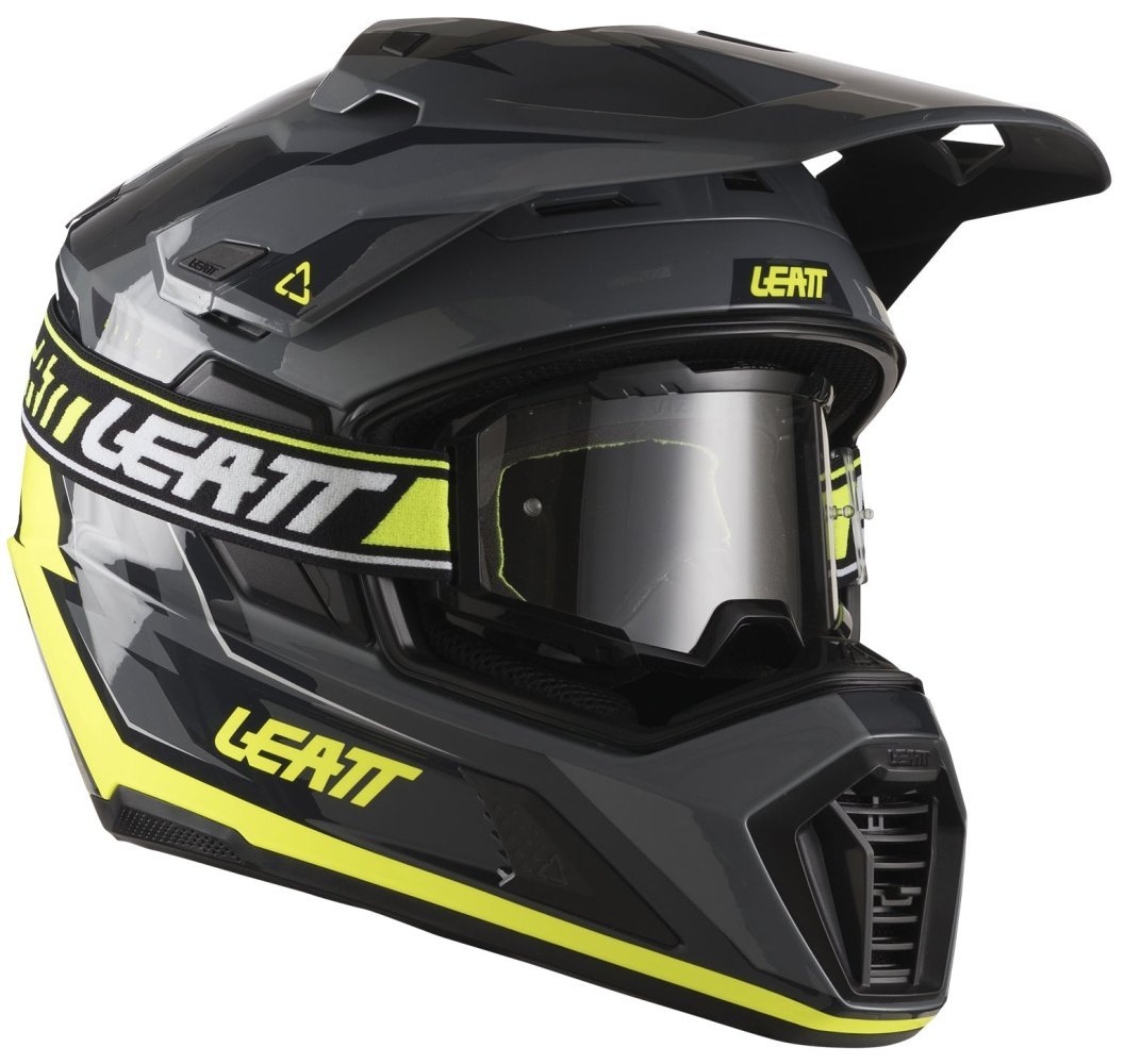 Leatt 7.5 ADVENTURE HELMET + GOGGLE [HI-VIZ]