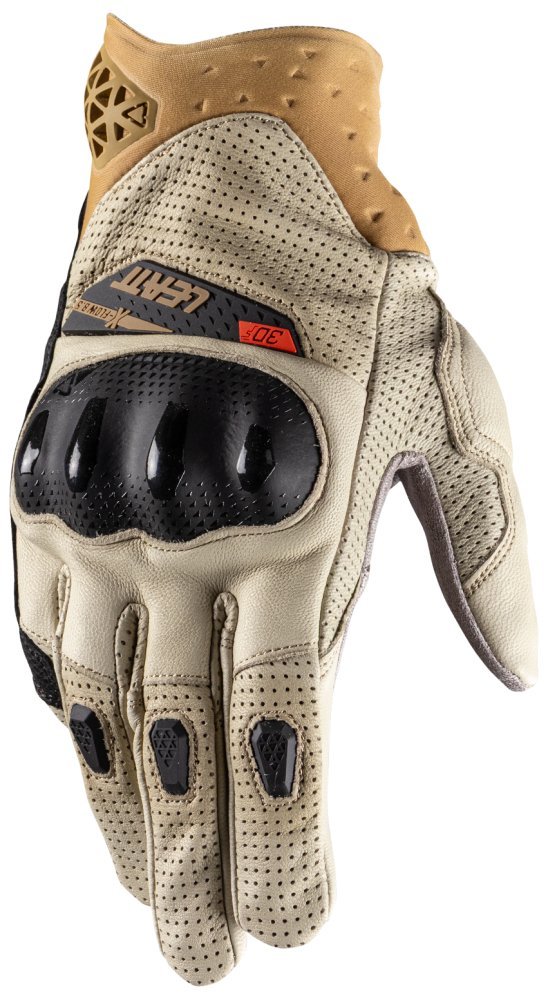 Leatt 8.5 X-FLOW ADVENTURE SHORT GLOVE [SAND]