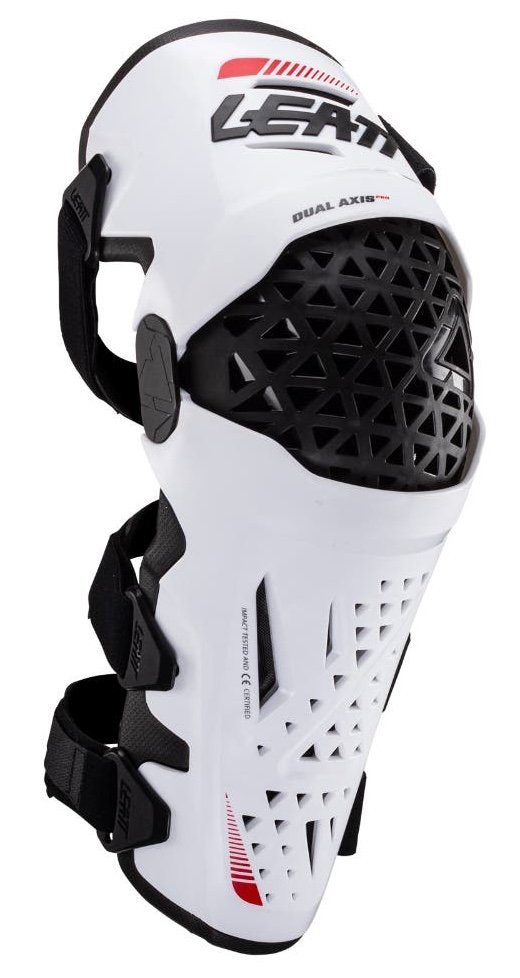 Leatt DUAL AXIS PRO KNEE GUARD [WHITE]