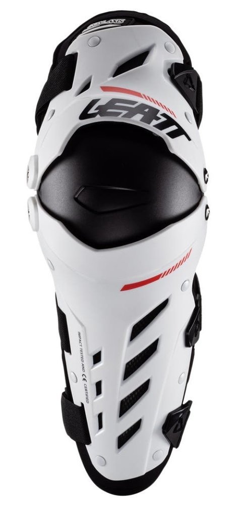 Leatt DUAL AXIS YOUTH KNEE GUARD [WHITE]