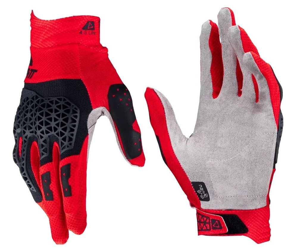 Leatt MOTO 4.5 LITE GLOVE [RED]