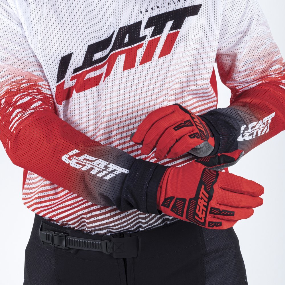 Leatt MOTO 4.5 X-FLOW JERSEY [RED]