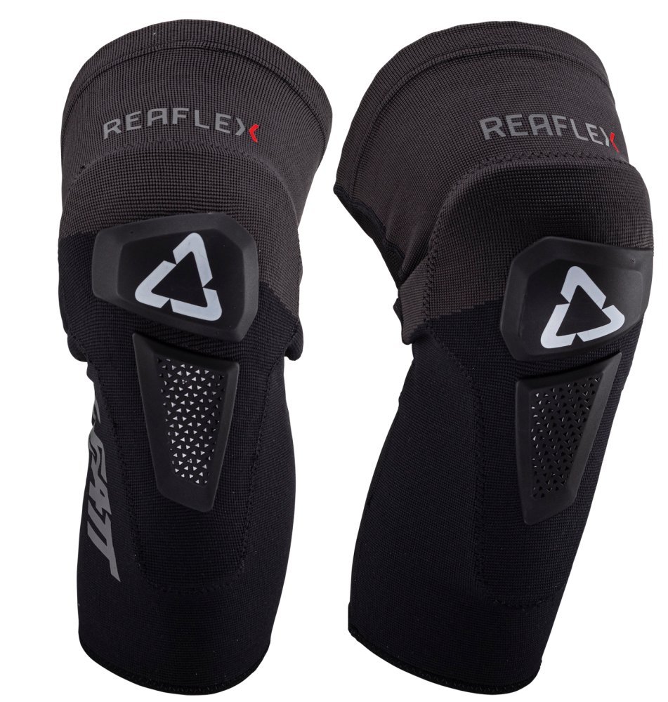 Leatt REAFLEX HYBRID YOUTH KNEE GUARD [BLACK]