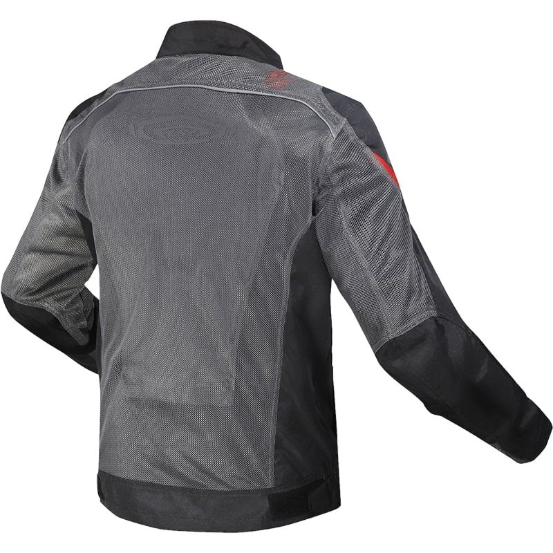 LS2 AIRY EVO MAN JACKET GREY BLACK RED