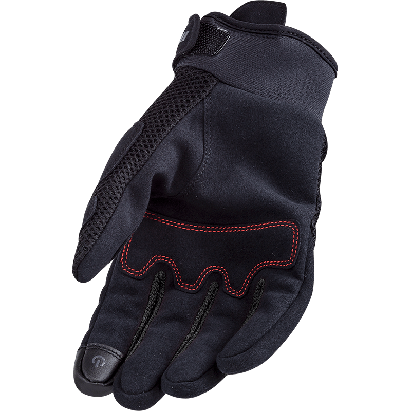 LS2 COOL MAN GLOVES BLACK