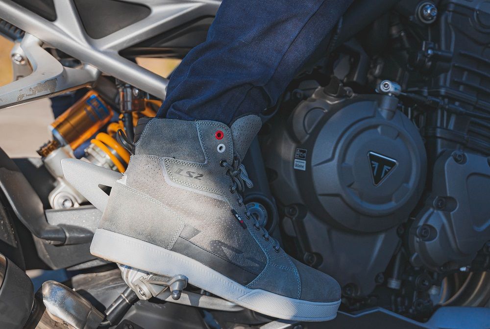 LS2 DOWNTOWN MAN BOOTS DARK GREY