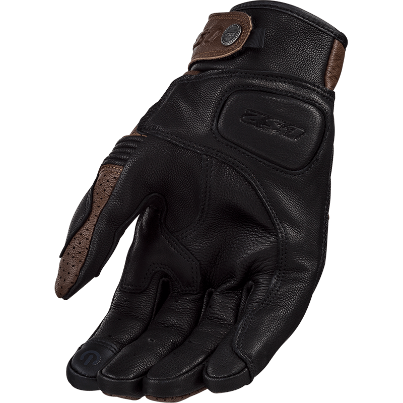 LS2 DUSTER MAN GLOVES BROWN BLACK
