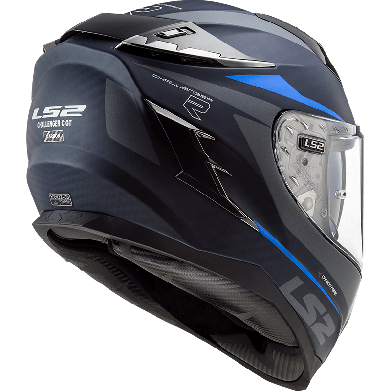 LS2 FF327 CHALLENGER CT2 DRONE BLUE