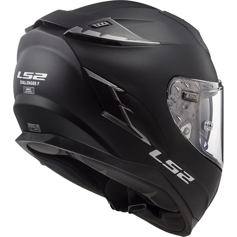 LS2 FF327 CHALLENGER SOLID MATT BLACK