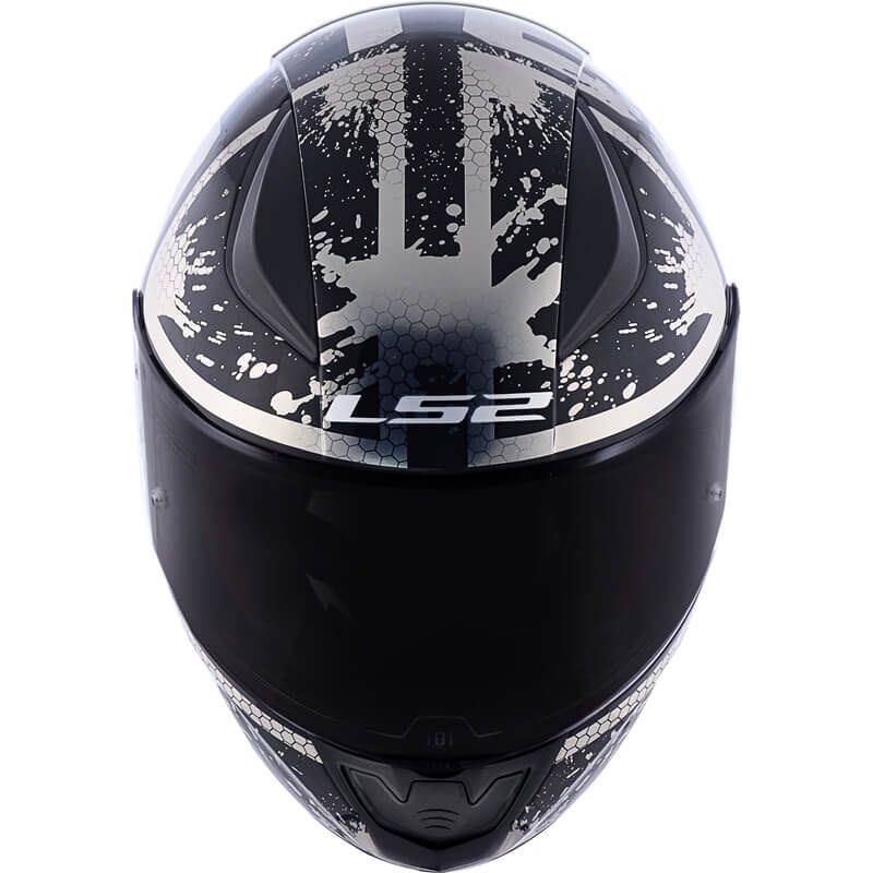 LS2 FF353 RAPID SPY BLACK SILVER