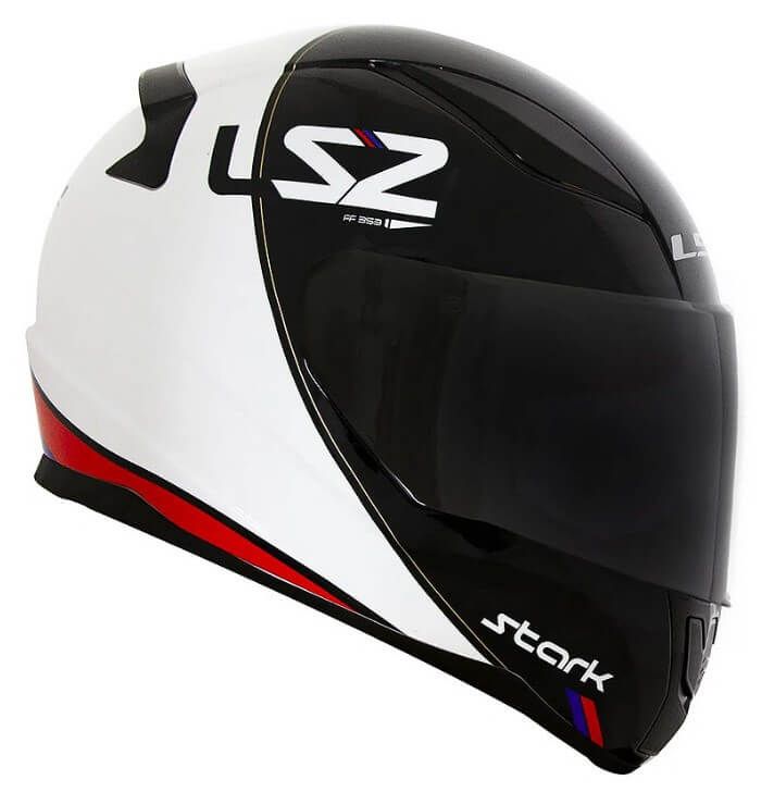 LS2 FF353 RAPID STARK WHITE RED BLUE GOLD