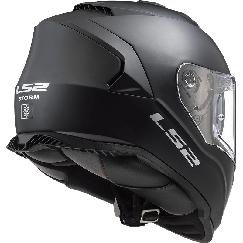 LS2 FF800 STORM 2 SOLID MATT BLACK