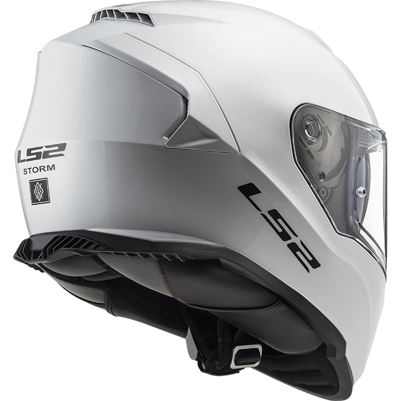 LS2 FF800 STORM 2 SOLID WHITE
