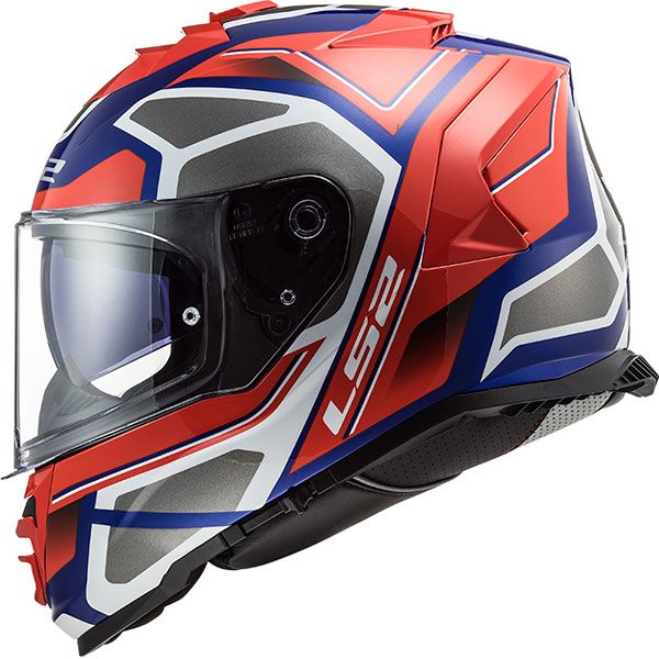 LS2 FF800 STORM FASTER RED BLUE