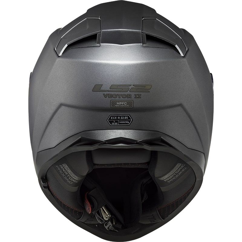 LS2 FF811 VECTOR 2 SOLID MATT TITANIUM