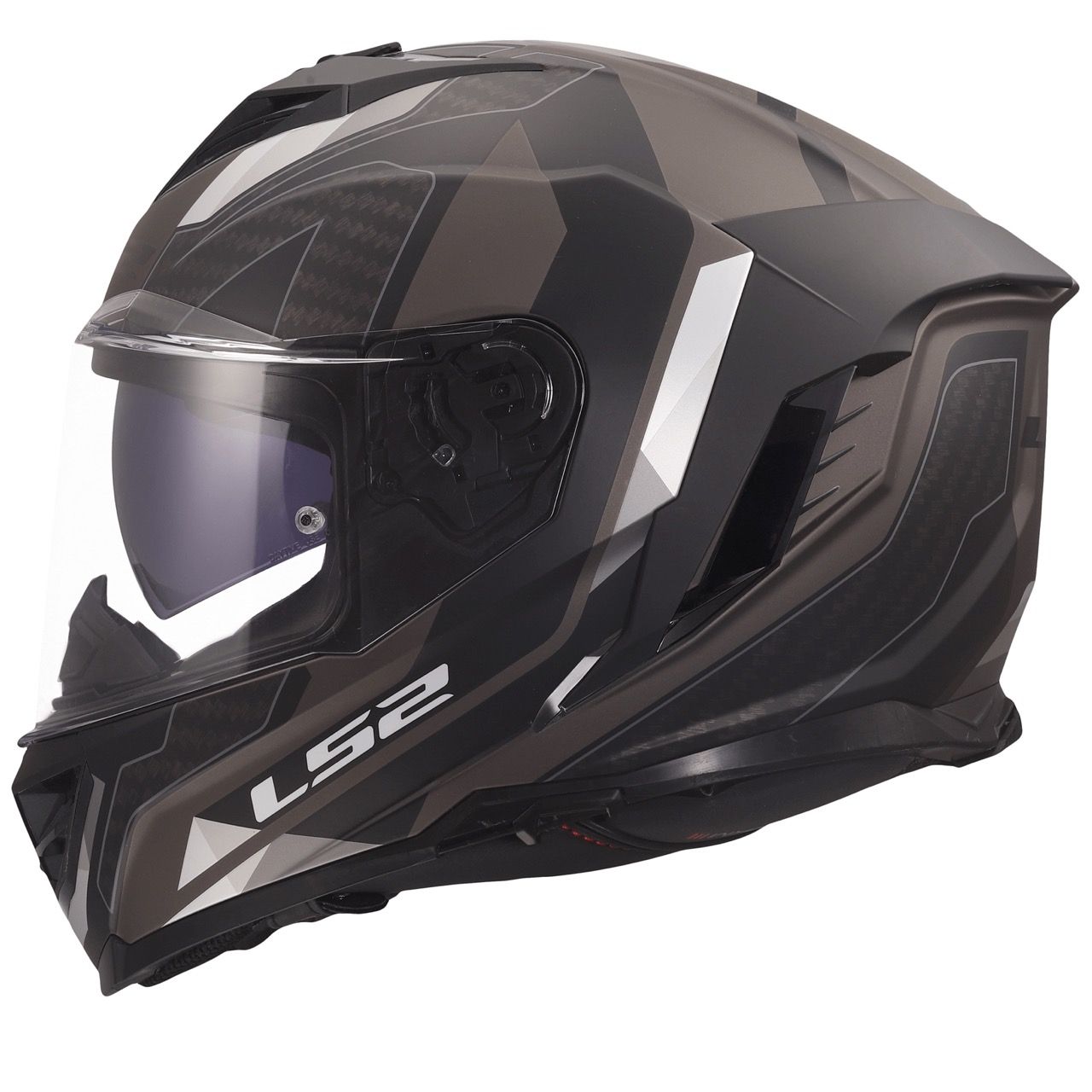 LS2 FF818 STORM 3 SPORTY BLACK GREY
