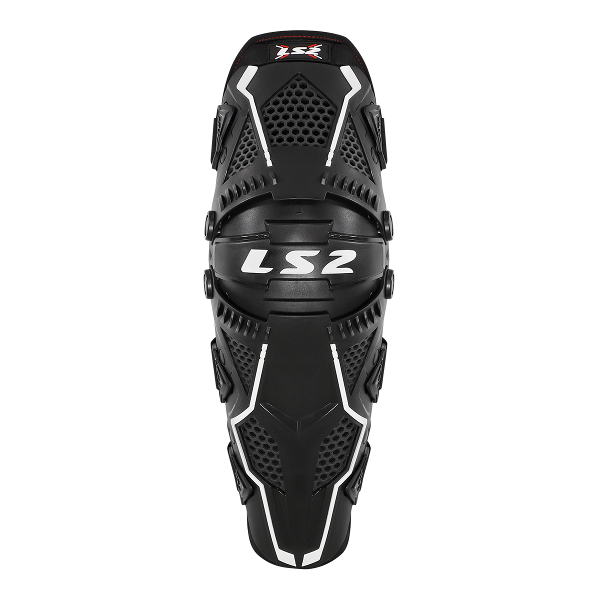 LS2 FORTRESS KNEE PROTECTOR BLACK