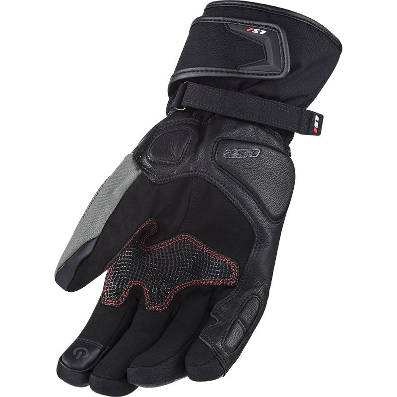 LS2 FROST MAN GLOVES BLACK GREEN