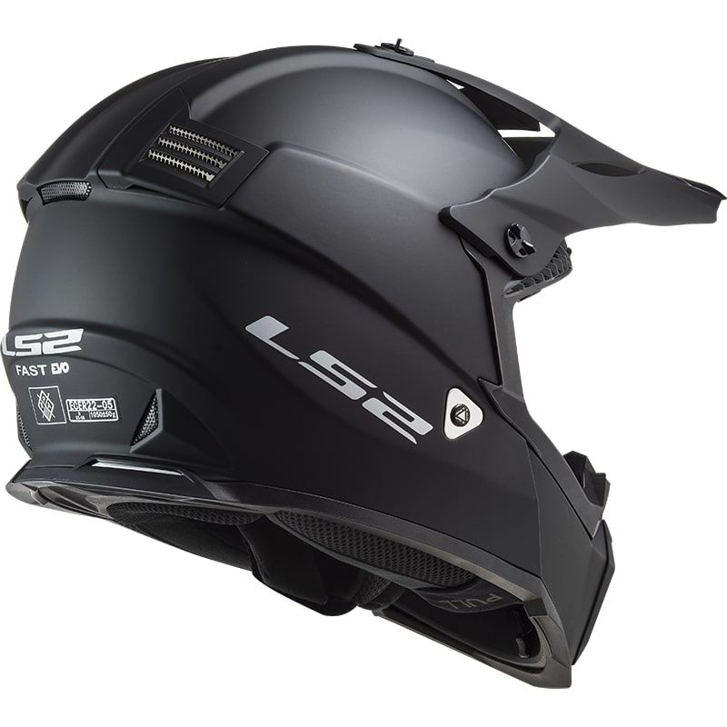 LS2 MX437J FAST EVO MINI MATT BLACK