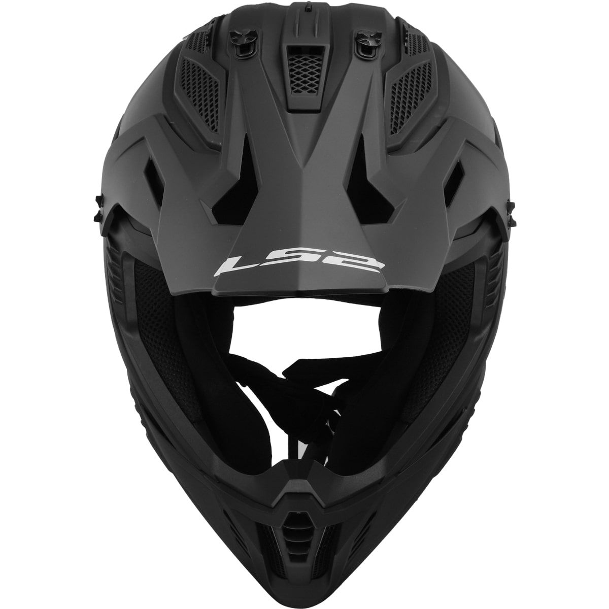 LS2 MX708 FAST 2 SOLID MATT BLACK