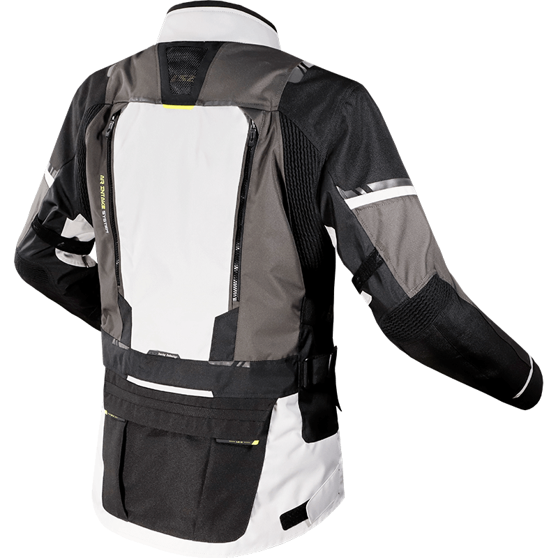 LS2 NORWAY MAN JACKET BLACK GREY YELLOW