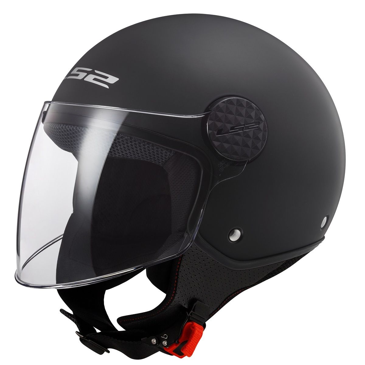 LS2 OF558 SPHERE 2 SOLID MATT BLACK