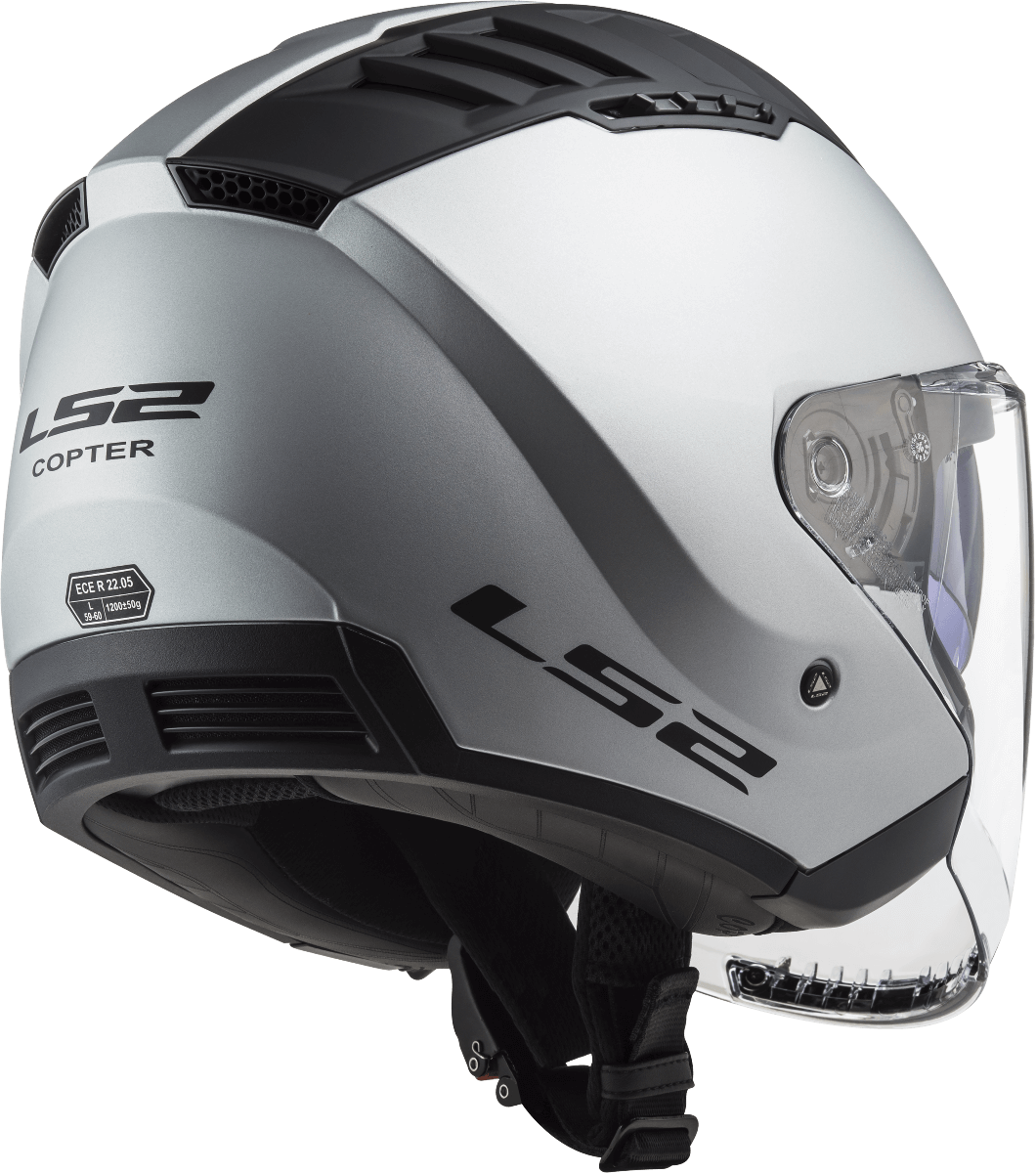 LS2 OF600 COPTER 2 MATT SILVER