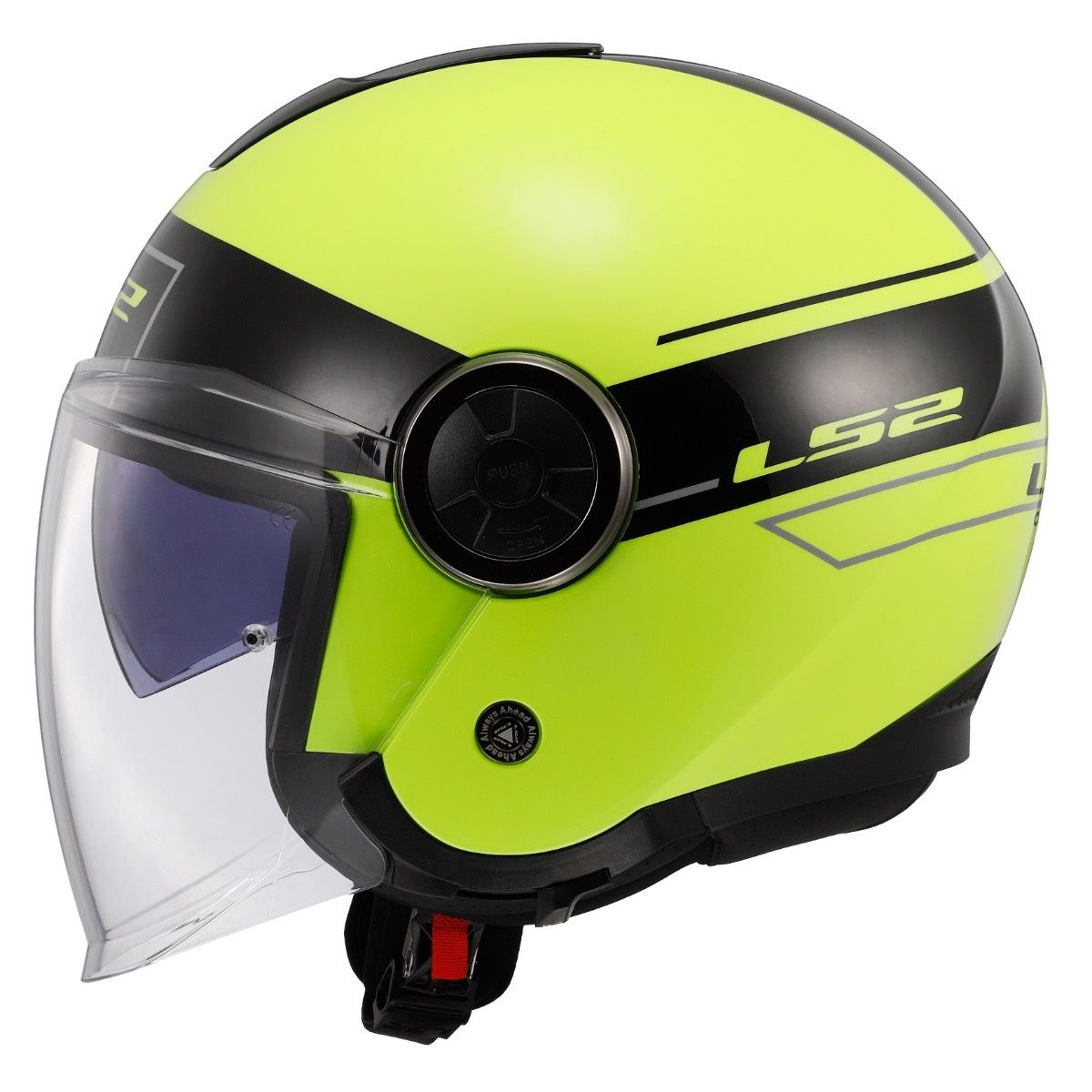 LS2 OF620 CLASSY CLASSIC BLACK HI-VIS YELLOW M