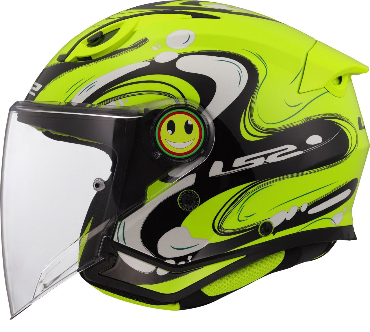 LS2 OF622 FUNNY 2 GLUP HI-VIZ YELLOW