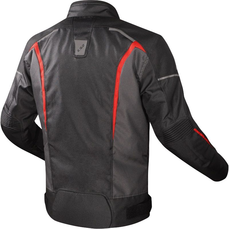 LS2 SEPANG MAN JACKET BLACK GREY RED