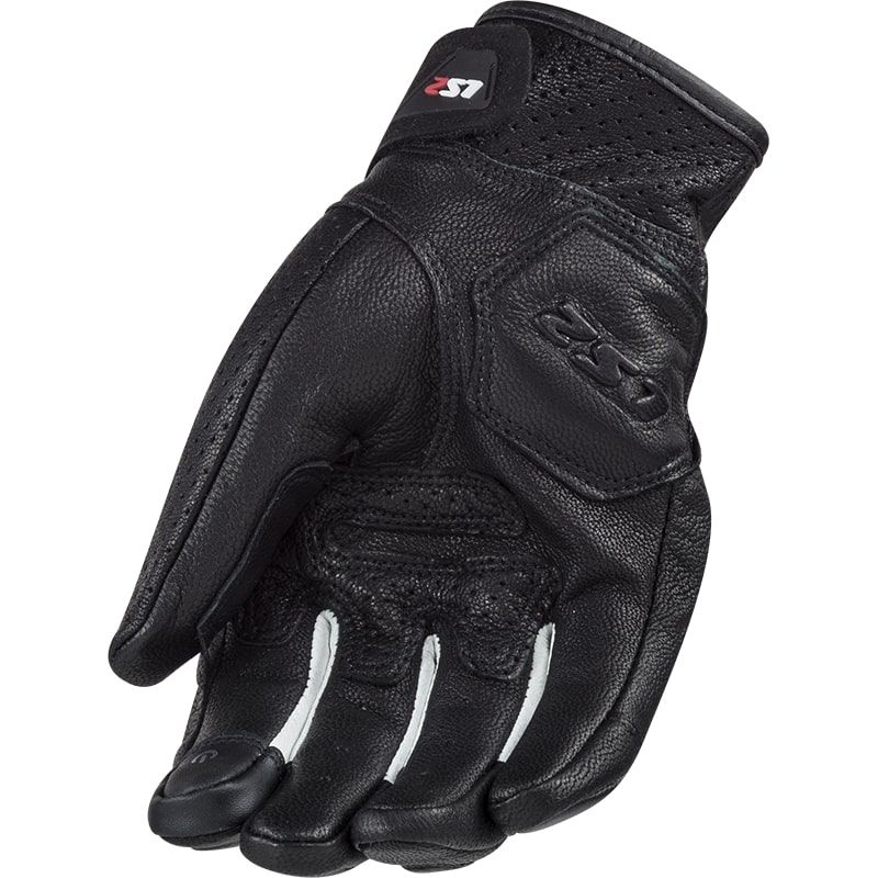 LS2 SPARK MAN GLOVES WHITE BLACK